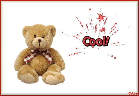 Teddy Bear Animated Card GIF