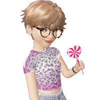 Girl Mocinha Sticker