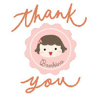 Thanks Sticker by bambinaph