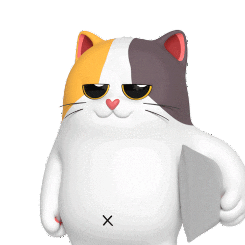 Sleepy Good Night Sticker by Liberty Cats Emojis