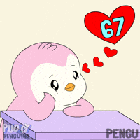 I Love You Heart GIF by Pudgy Penguins