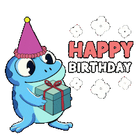 Happy Birthday Sticker by Croakey