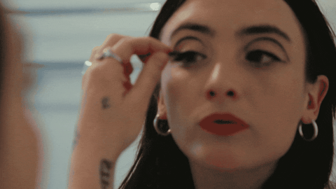 Sub Pop Makeup GIF by Sub Pop Records