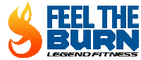 Work Out Fire Sticker by Legend Fitness