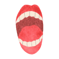 Mouth Sticker by colorfulrat