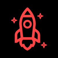 BluhausTalent astronauta cohete blue house bluhaus GIF