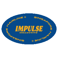 impulsecollective hair singapore salon airlines Sticker