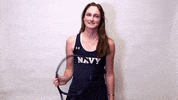 Navy Wtennis GIF by Navy Athletics