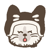 runa_ibaraki hello thank you cats kitty Sticker