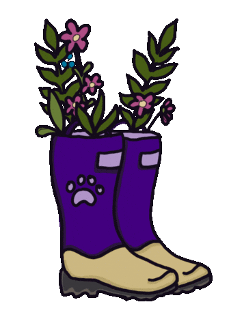 April Showers Flowers Sticker by James Madison University