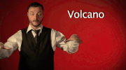 sign language volcano GIF by Sign with Robert