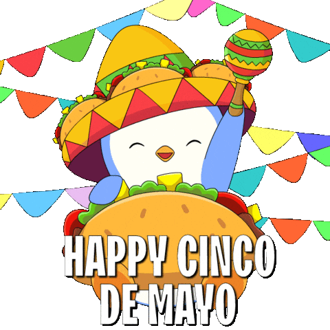 May 5Th Spanish Sticker by Pudgy Penguins
