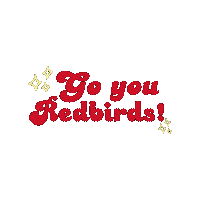 Redbirds Ilstu Sticker by Illinois State University