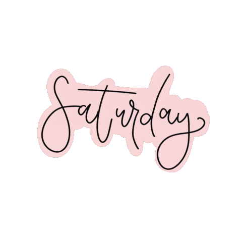 sindifolifa giphyupload text weekend saturday Sticker