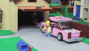 The Simpsons Lego GIF
