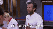 hk carlo GIF by Hell's Kitchen Italia