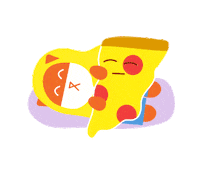 happy cat Sticker by Poncho