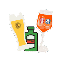 Bohemianbirds skireis bohemianbirds uscuvsv bohemianbirds skireis aperol vakantie Sticker