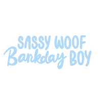 Dog Birthday Gotcha Day Sticker by SASSYWOOF