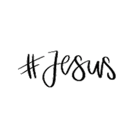 Jesus Typography Sticker by ICF München