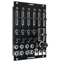cosmotronic audio mixer synthesizer modular Sticker