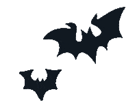 Halloween Bats Sticker by Beano Studios