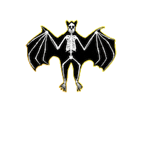 Halloween Vampire Sticker by Fauna