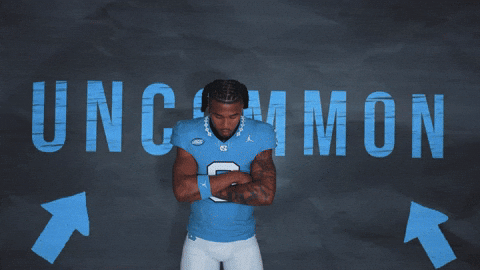 University Of North Carolina Football GIF by UNC Tar Heels