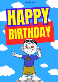 Happy Birthday Love GIF by Zhot