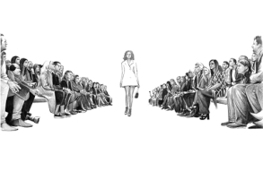 Palezsa art fashion illustration style GIF