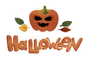 Autumn Pumpkin Sticker