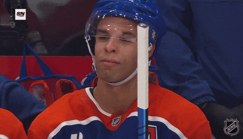 Funny Face Shrug GIF by NHL