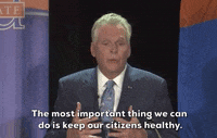 Terry Mcauliffe GIF by GIPHY News