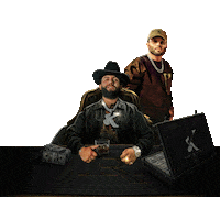 Gerardo Ortiz Alfredo Sticker by Downtown Artist & Label Services