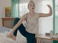 yoga christina wolfgram GIF by HelloGiggles
