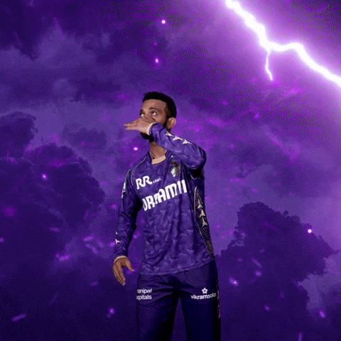 Kolkata Knight Riders Ipl GIF by Knight Riders Sports