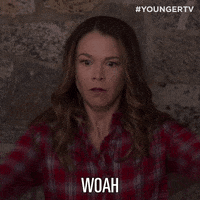 Excited Suttonfoster GIF by YoungerTV