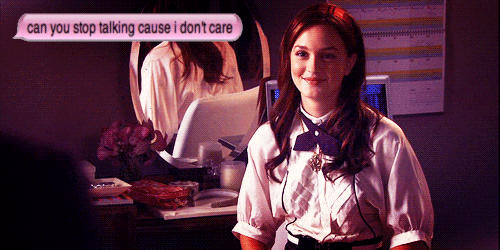 please stop talking GIF