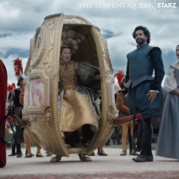 New Look Starz GIF by The Serpent Queen