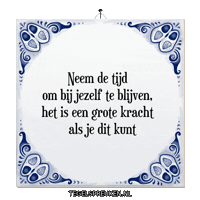 Humor Focus Sticker by Tegelspreuken.nl