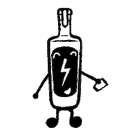 Drinks Mule Sticker by Tesla Šljivo