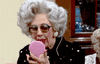 old lady beauty GIF