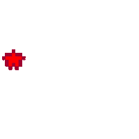 Pixel Rainbow Sticker