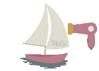 TReSsApothecary hair blonde waves oc Sticker