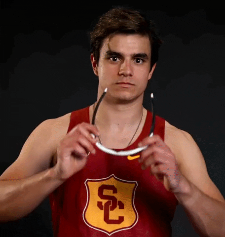 Track Field Sport GIF by USC Trojans