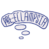 chelseamethod pregnancy birth thought bubble postpartum Sticker