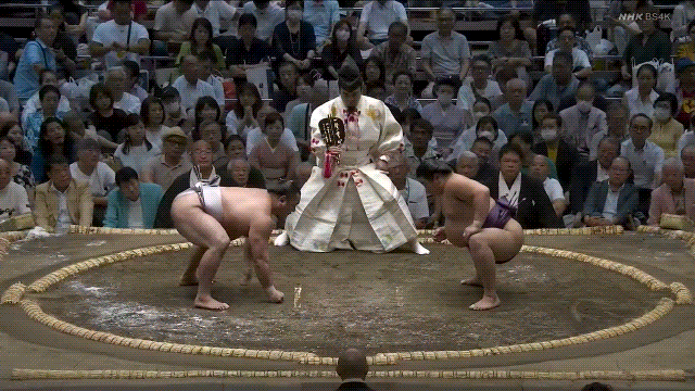 TZ85 giphyupload sumo 2023 aki basho hiradoumi GIF