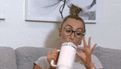 Stanley Cup Sip GIF by Gogglebox Australia