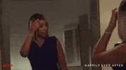 sanaa lathan hair flick GIF by NETFLIX