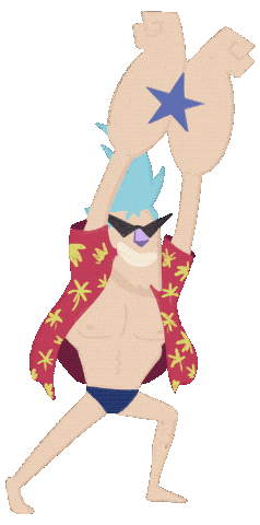 Jilustra one piece franky one piece anime franky one piece Sticker